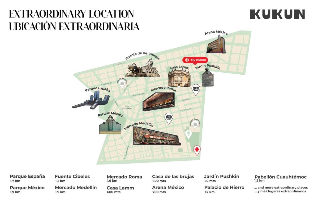 Appartamento Casa Colima By Kukun Città del Messico